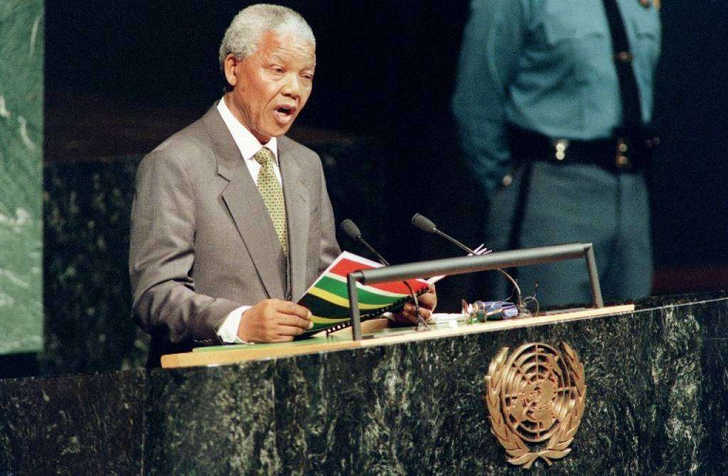 Nelson Mandela alle Nazioni Unite